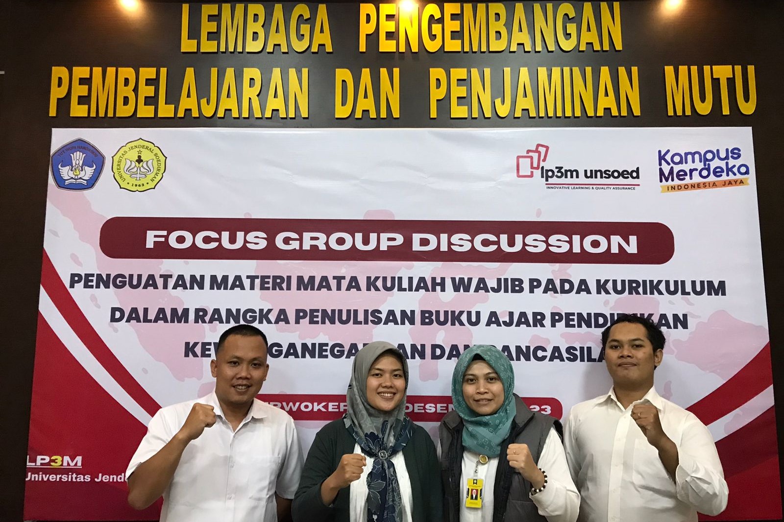 FGD Penguatan Materi Mata Kuliah Wajib Kewarganegaraan dan Pancasila, Empat Dosen Fakultas Peternakan UNSOED Ikut Serta