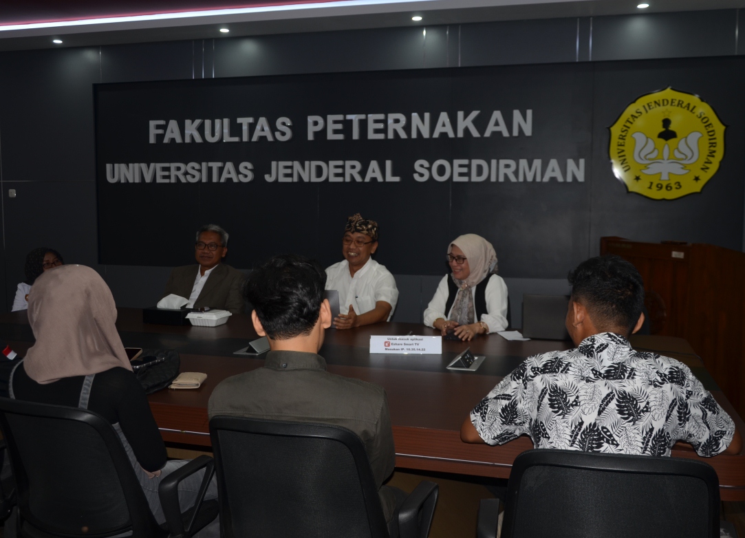 Fapet Unsoed Sambut Mahasiswa Inbound Dari Empat Perguruan Tinggi Berbeda, Pada PMM Batch 4