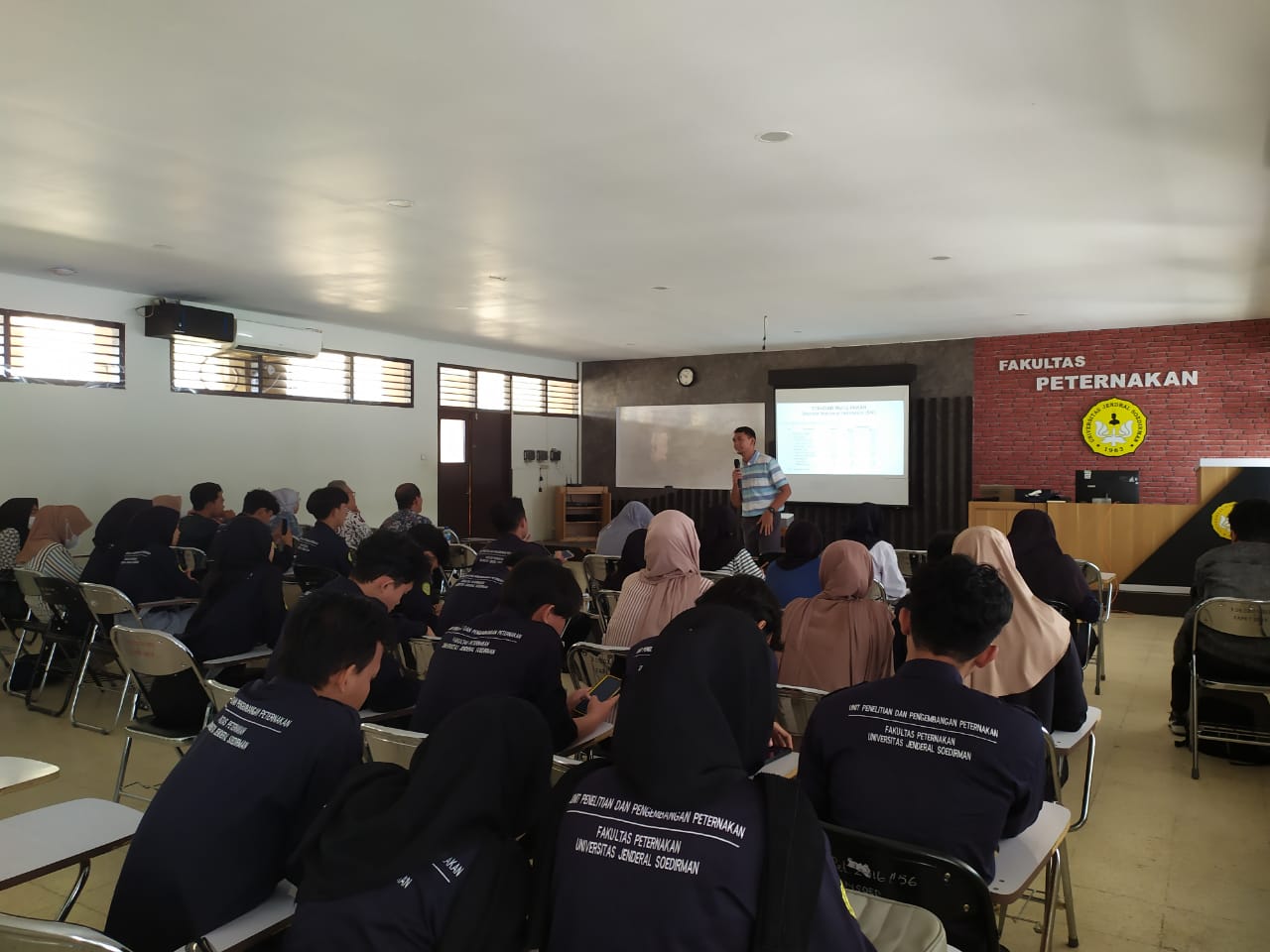 Kuliah Tamu, Fapet Unsoed Hadirkan Narasumber Dari Industri Peternakan