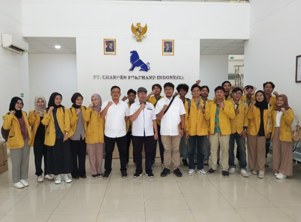 Implementasikan program MBKM Mahasiswa Fakultas Peternakan Unsoed ke belajar langsung ke Pabrik Pakan PT Charoen Pokphand Cirebon