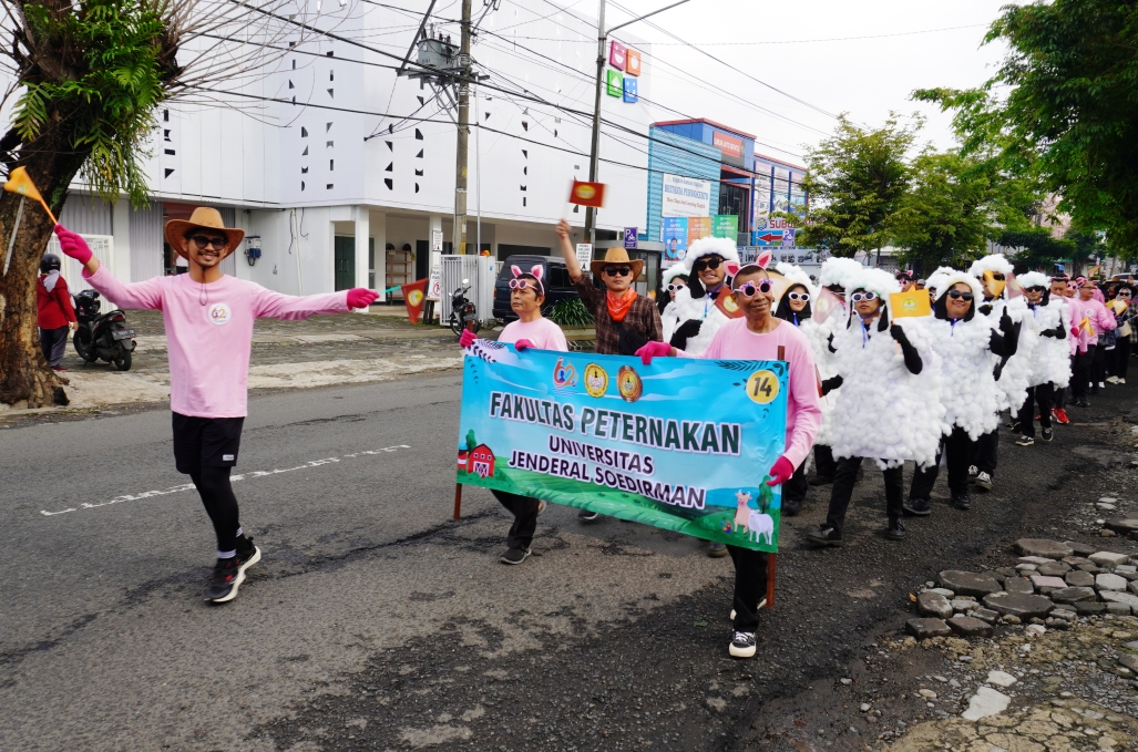 Kostum Domba & Orisinal Lirik Lagu Fapet Unsoed Raih Juara Pertama