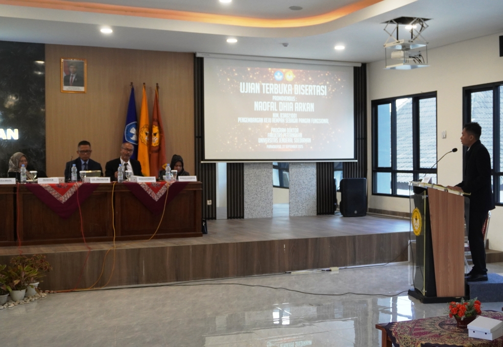 Pengembangan Keju Rempah Jadi Pangan Fungsional, Dosen Fapet Unsoed, Naofal Dhia Arkan Resmi Sandang Gelar Doktor Peternakan