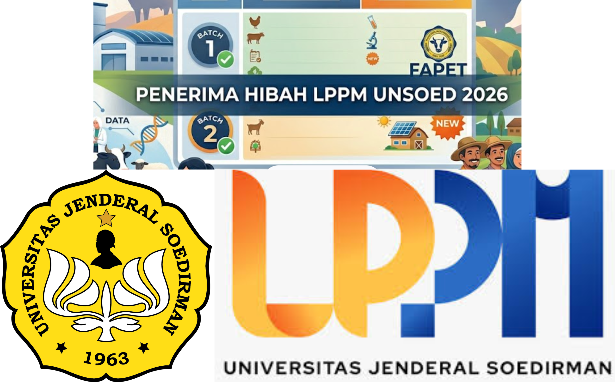 Fakultas Peternakan Unsoed Perkuat Riset dan Pengabdian: Puluhan Dosen Raih Hibah LPPM 2026
