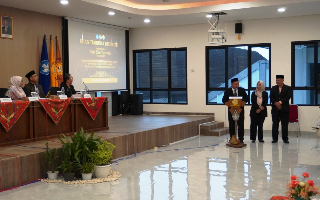 Sari Eko Tuswati Raih Gelar Doktor di Unsoed, Teliti Strategi Pengembangan Kambing PE Banyumas